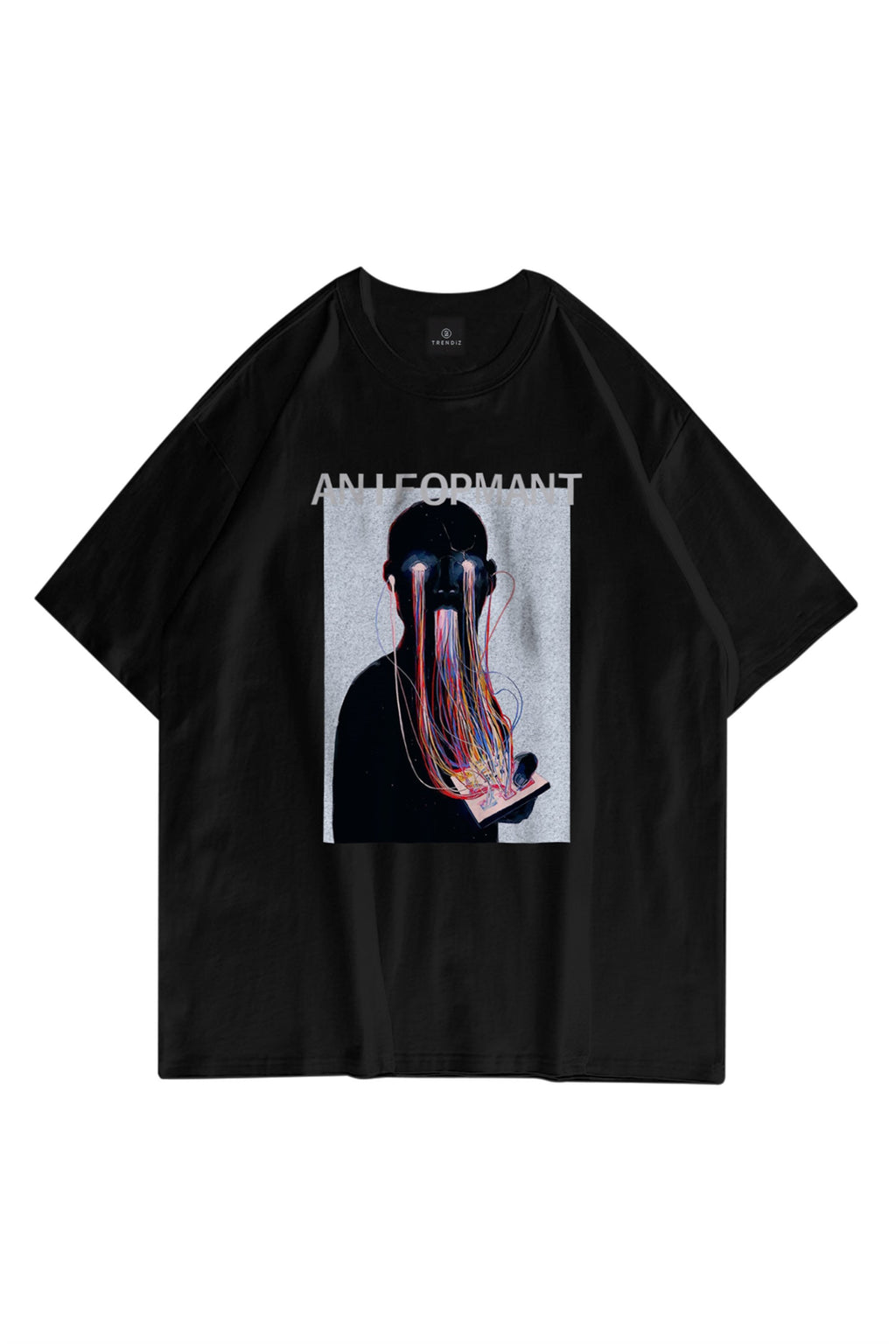 Unisex Aniformant Siyah Tshirt