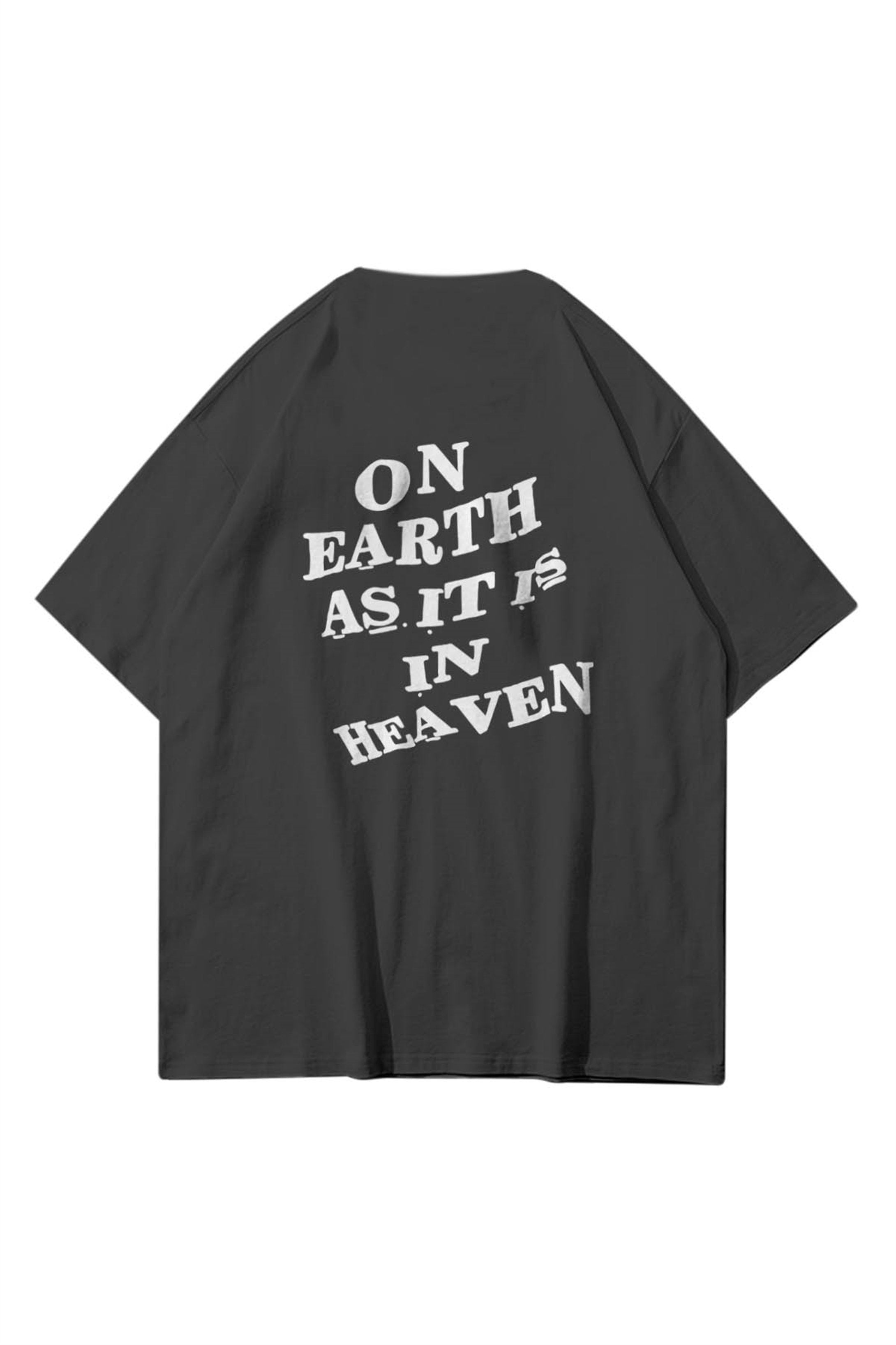 Unisex Holy Antrasit Tshirt